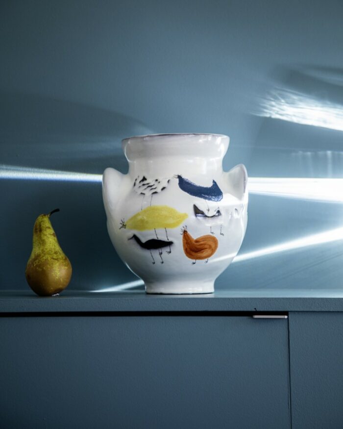Vase à oreilles - Roger Capron