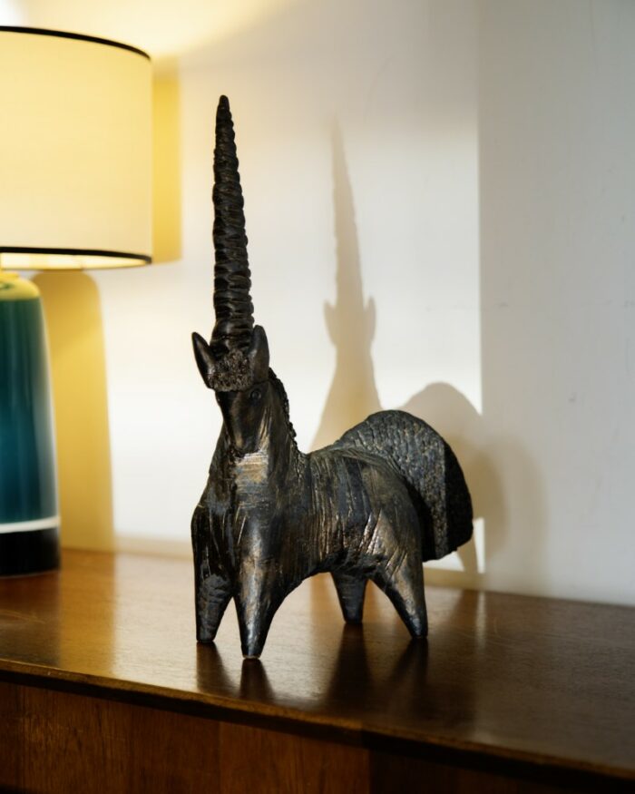Sculpture de licorne – Dominique Pouchain