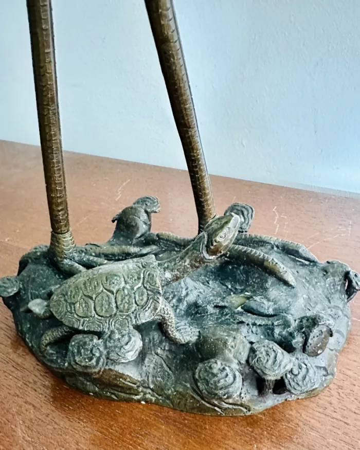 Chandeliers japonais en bronze – Kusamura – Image 3