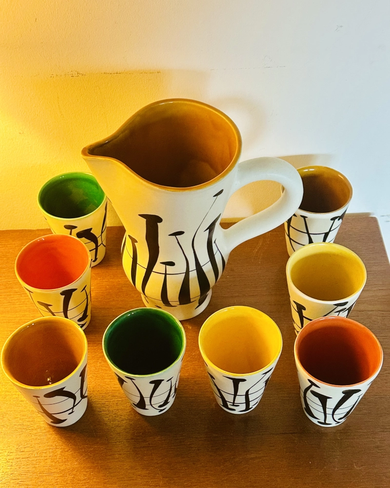 Service à orangeade - Roger Capron – Image 2